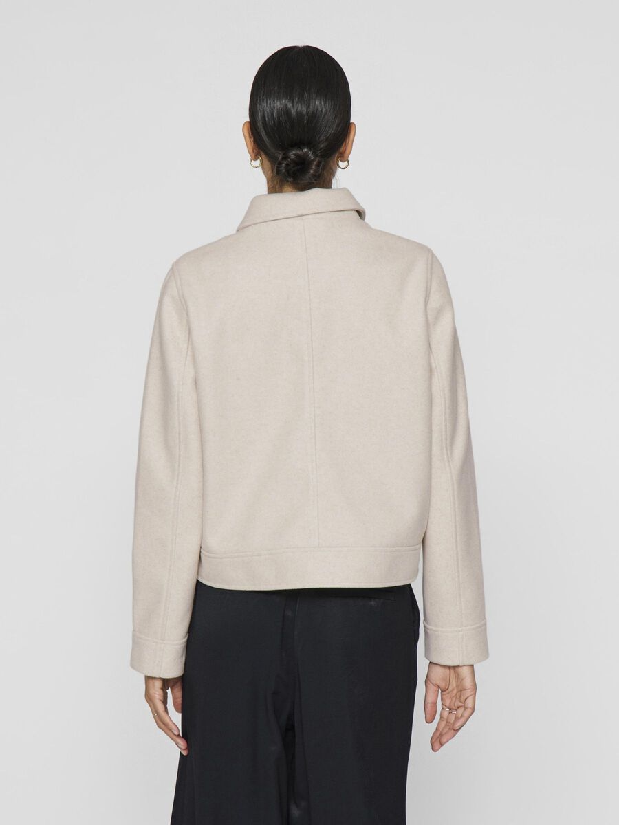 VILA VIJUMPY CON BOTONES CHAQUETA, Super Light Natural Melan, highres - 14100222_SuperLightNaturalMelan_004.jpg