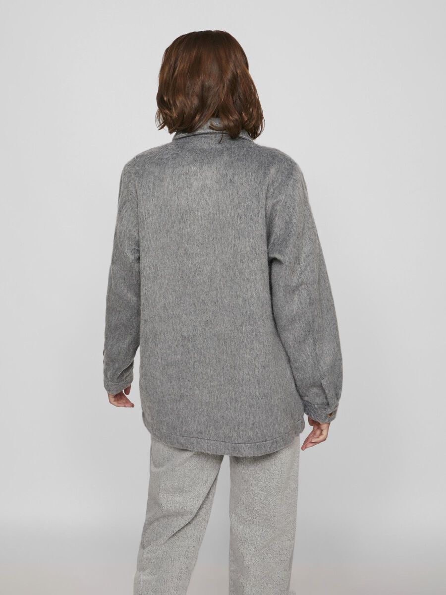 VILA BUTTONED SHACKET, Medium Grey Melange, highres - 14102010_MediumGreyMelange_004.jpg