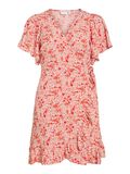 Product image thumbnail - VIPADDINA - SHORT ROBE CACHE-C&OElig;UR, Cloud Dancer | 5