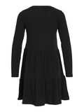 Vila LONG SLEEVE SHORT DRESS, Black, highres - 14094199_Black_002.jpg