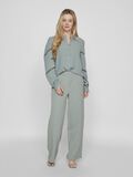 VILA ROUND NECK LONG SLEEVED SHIRT, Chinois Green, highres - 14100708_ChinoisGreen_005.jpg