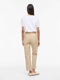Product image thumbnail - VIREKKA - TAILLE HAUTE PANTALON 7/8, Birch | 2