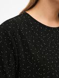 Product image thumbnail - VISILNA RUNDHALS OBERTEIL MIT KURZEN ÄRMELN, Black Beauty | 3