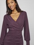 VILA VIPARTINA GEDRAPEERD MINI JURK, Plum Perfect, highres - 14066145_PlumPerfect_006.jpg