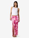 Product image thumbnail - NMROSA MAXI SKIRT, Fuchsia Fedora | 2