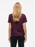VILA VINORA OKRĄGŁY DEKOLT T-SHIRT, Fig, highres - 14103448_Fig_004.jpg