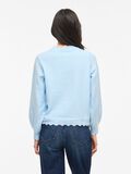 Product image thumbnail - VINIKOLINA HIGH NECK KNITTED PULLOVER, Nantucket Breeze | 2