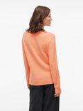 VILA VIRIL RUNDHALS STRICKPULLOVER, Cadmium Orange, highres - 14054177_CadmiumOrange_714851_004.jpg