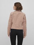 Vila SUEDE BIKER JACKET, Café au Lait, highres - 14088772_CafAuLait_004.jpg