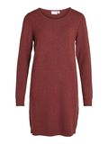 Vila LONG SLEEVED KNITTED DRESS, Fired Brick, highres - 14042768_FiredBrick_958791_001.jpg