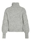 Vila TURTLENECK KNITTED PULLOVER, Light Grey Melange, highres - 14091728_LightGreyMelange_002.jpg