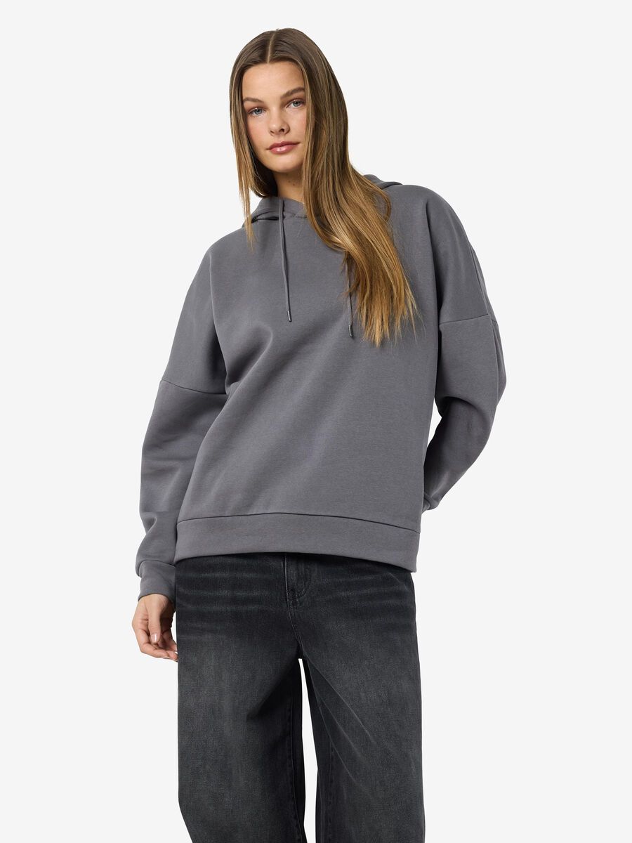 Noisy May OVERSIZE HOODIE, Charcoal Gray, highres - 27023503_CharcoalGray_003.jpg