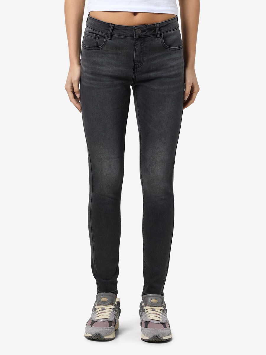 Noisy May NMJEN SKINNY FIT JEANS, Dark Grey Denim, highres - 27030587_DarkGreyDenim_003.jpg