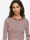 Product image thumbnail - NMSTORMI L&Aring;NG&Auml;RMAD TOPP, Tawny Port | 3