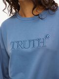 VILA VIELSK RUNDHALS LANGÄRMELIGES SWEATSHIRT, Blue Horizon, highres - 14114050_BlueHorizon_1256097_006.jpg