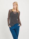 Object Collectors Item DOTTED MESH LONG SLEEVED TOP, Black, highres - 23028699_Black_003.jpg