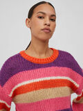 Vila STRIPED KNITTED PULLOVER, Fandango Pink, highres - 14080979_FandangoPink_985415_007.jpg