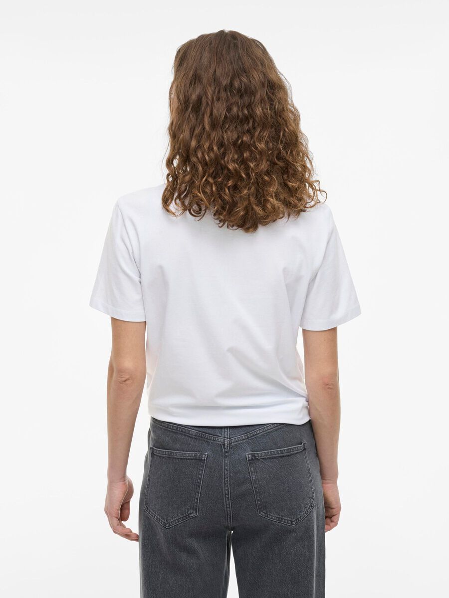 VILA VINORA ROUND NECK T-SHIRT, Bright White, highres - 14103448_BrightWhite_1202471_004.jpg
