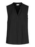 VILA V-NECK SLEEVELESS TOP, Black Beauty, highres - 14101662_BlackBeauty_001.jpg