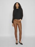 VILA COATED TROUSERS, Toffee, highres - 14103370_Toffee_005.jpg