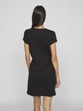 Vila TIE WAIST SHORT DRESS, Black, highres - 14085170_Black_004.jpg