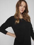 Vila LONG SLEEVED KNITTED DRESS, Black, highres - 14042768_Black_006.jpg