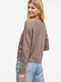 VILA VIRIL KORT ÅBEN CARDIGAN, Falcon, highres - 14060800_Falcon_816341_007.jpg