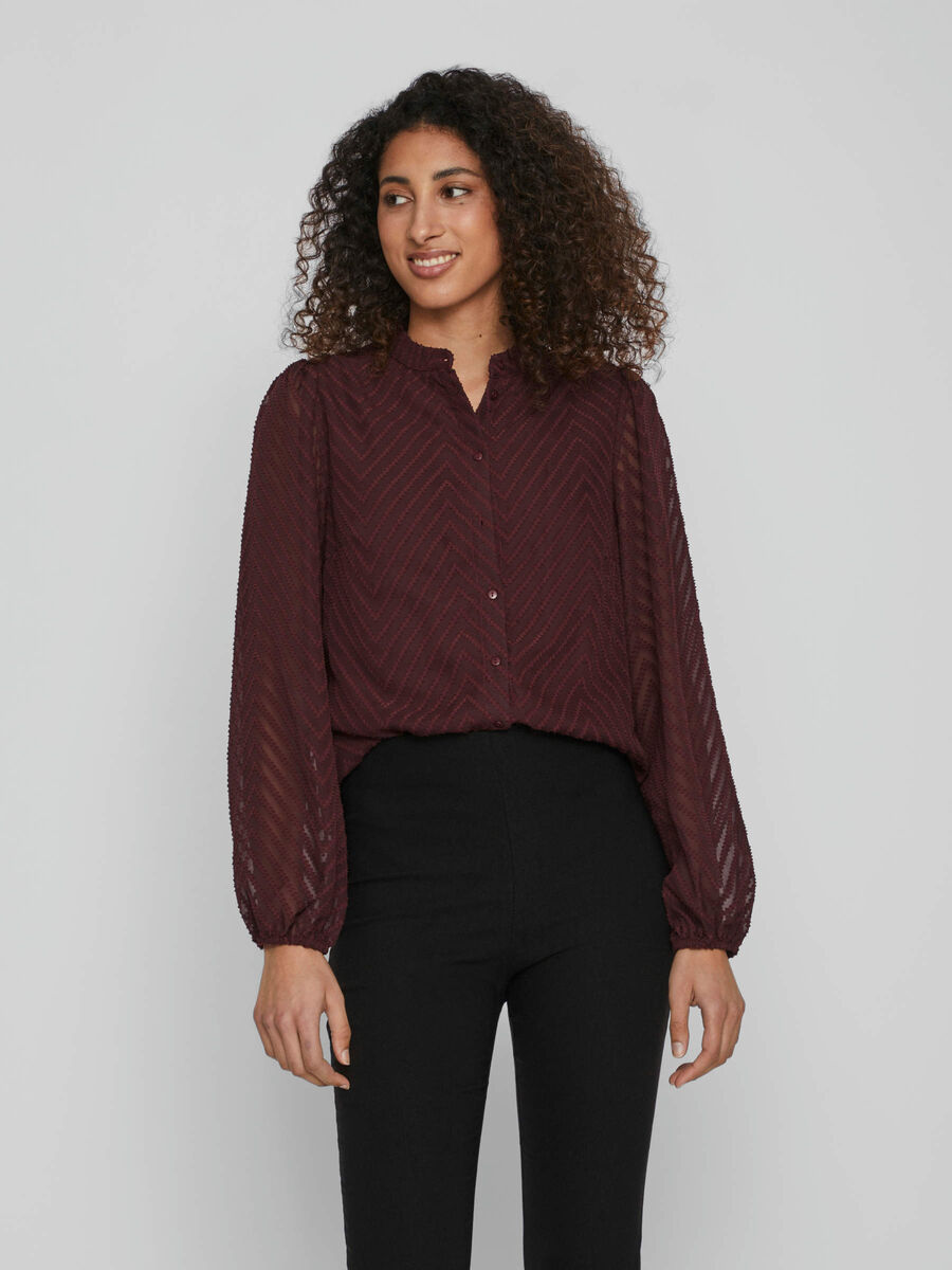 Vila DETAILED SHIRT, Winetasting, highres - 14083467_Winetasting_003.jpg