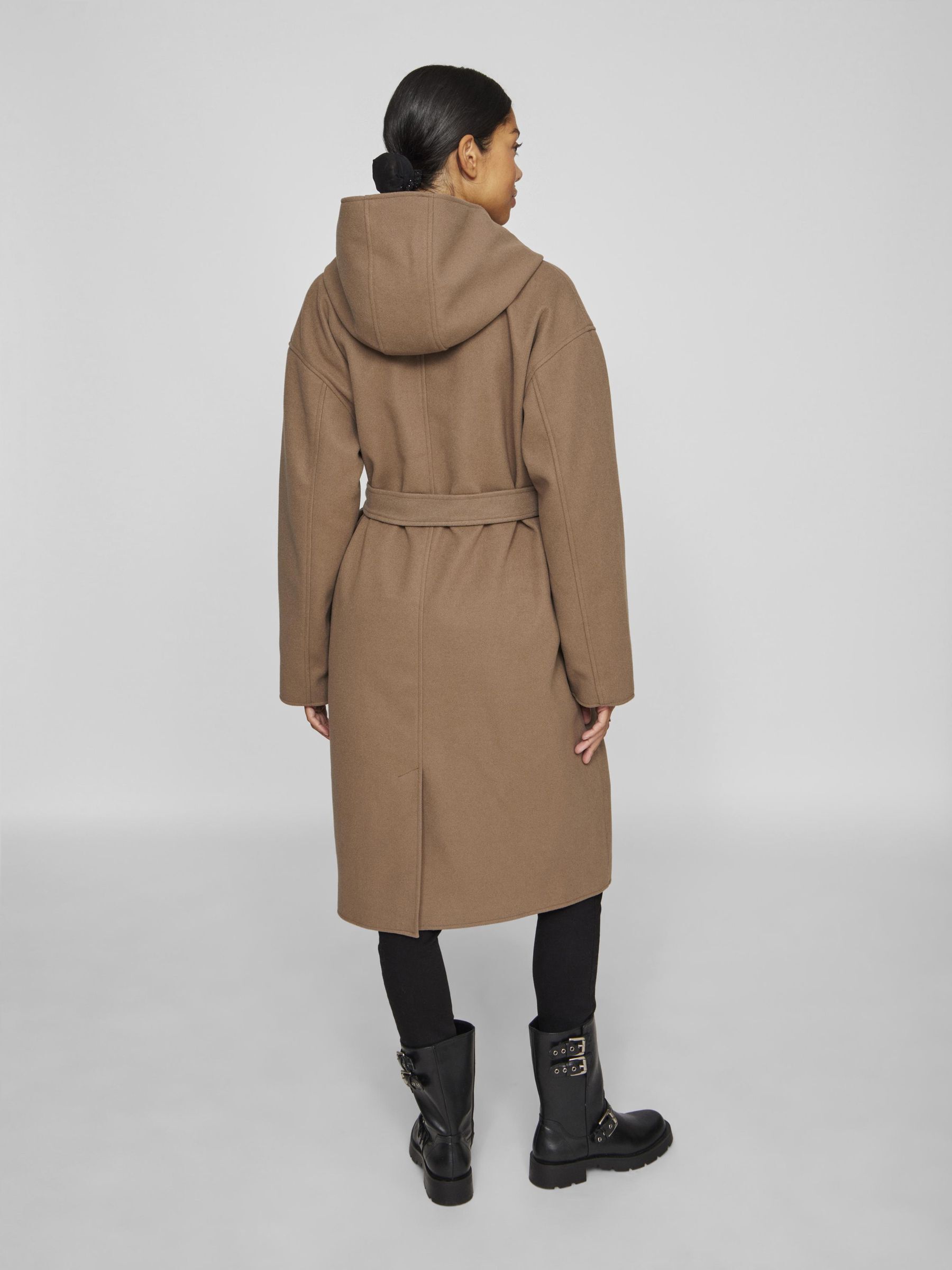 A CAPUCHE MANTEAU Gris VILA