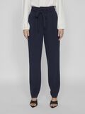 VILA VICLAVA HIGH WAIST TROUSERS, Navy Blazer, highres - 14100197_NavyBlazer_003.jpg