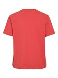 VILA VINORA ROUND NECK T-SHIRT, Paprika, highres - 14103448_Paprika_002.jpg