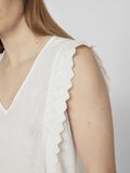 Vila V-NECK SLEEVELESS TOP, Egret, highres - 14095587_Egret_006.jpg