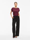 VILA VIVARONA HIGH WAIST WIDE-LEG TROUSERS, Black, highres - 14107483_Black_005.jpg