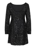 VILA SEQUIN SHORT DRESS, Black, highres - 14109818_Black_1215317_002.jpg