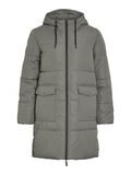VILA HOODED PUFFER COAT, Dusty Olive, highres - 14094320_DustyOlive_001.jpg