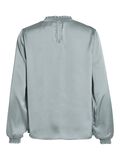 Vila CUELLO FRUNCIDO BLUSA DE MANGA LARGA, Green Milieu, highres - 14083477_GreenMilieu_002.jpg