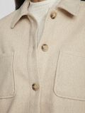 VILA VIKIMMI DE TALLA GRANDE CHAQUETA, Natural Melange, highres - 14067254_NaturalMelange_006.jpg