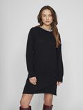 VILA LONG SLEEVED KNITTED DRESS, Black, highres - 14108833_Black_1201604_003.jpg