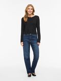 Product image thumbnail - VIMAGGIE BUTTONED LONG SLEEVED TOP, Black | 4