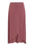 VILA HIGH WAIST MIDI SKIRT, Rose Brown, highres - 14101691_RoseBrown_001.jpg
