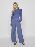 VILA VIVARONE HIGH WAIST WIDE LEG BROEK, Bijou Blue, highres - 14087407_BijouBlue_005.jpg