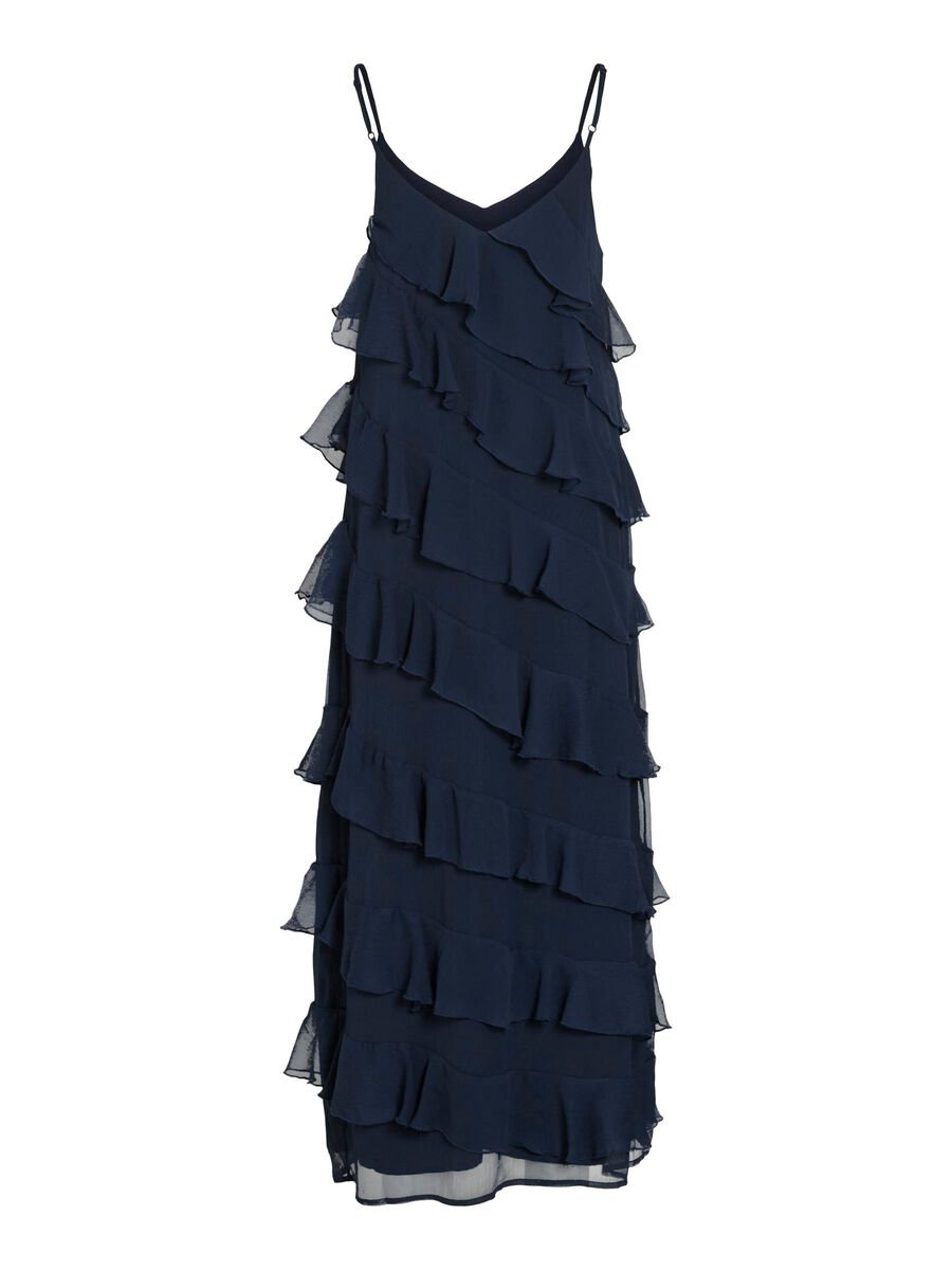 VILA BRETELLE ROBE LONGUE, Navy Blazer, highres - 14109420_NavyBlazer_002.jpg