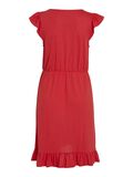 Vila RUFFLE SHORT DRESS, Poppy Red, highres - 14085633_PoppyRed_002.jpg