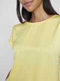 VILA VIELLETTE SHORT SLEEVED TOP, Pale Banana, highres - 14059563_PaleBanana_006.jpg