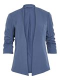 VILA VIHER 3/4 SLEEVED FORMFITTED BLAZER, Vintage Indigo, highres - 14039434_VintageIndigo_001.jpg