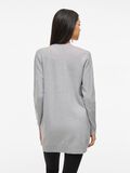 VILA VIRIL PROSTA DZIANINA KARDIGAN, Light Grey Melange, highres - 14044041_LightGreyMelange_004.jpg