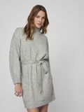 Vila HIGH NECK STRICKKLEID, Light Grey Melange, highres - 14089449_LightGreyMelange_007.jpg
