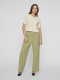 VILA VICLAVA HIGH WAIST WIDE-LEG TROUSERS, Sage, highres - 14100196_Sage_005.jpg