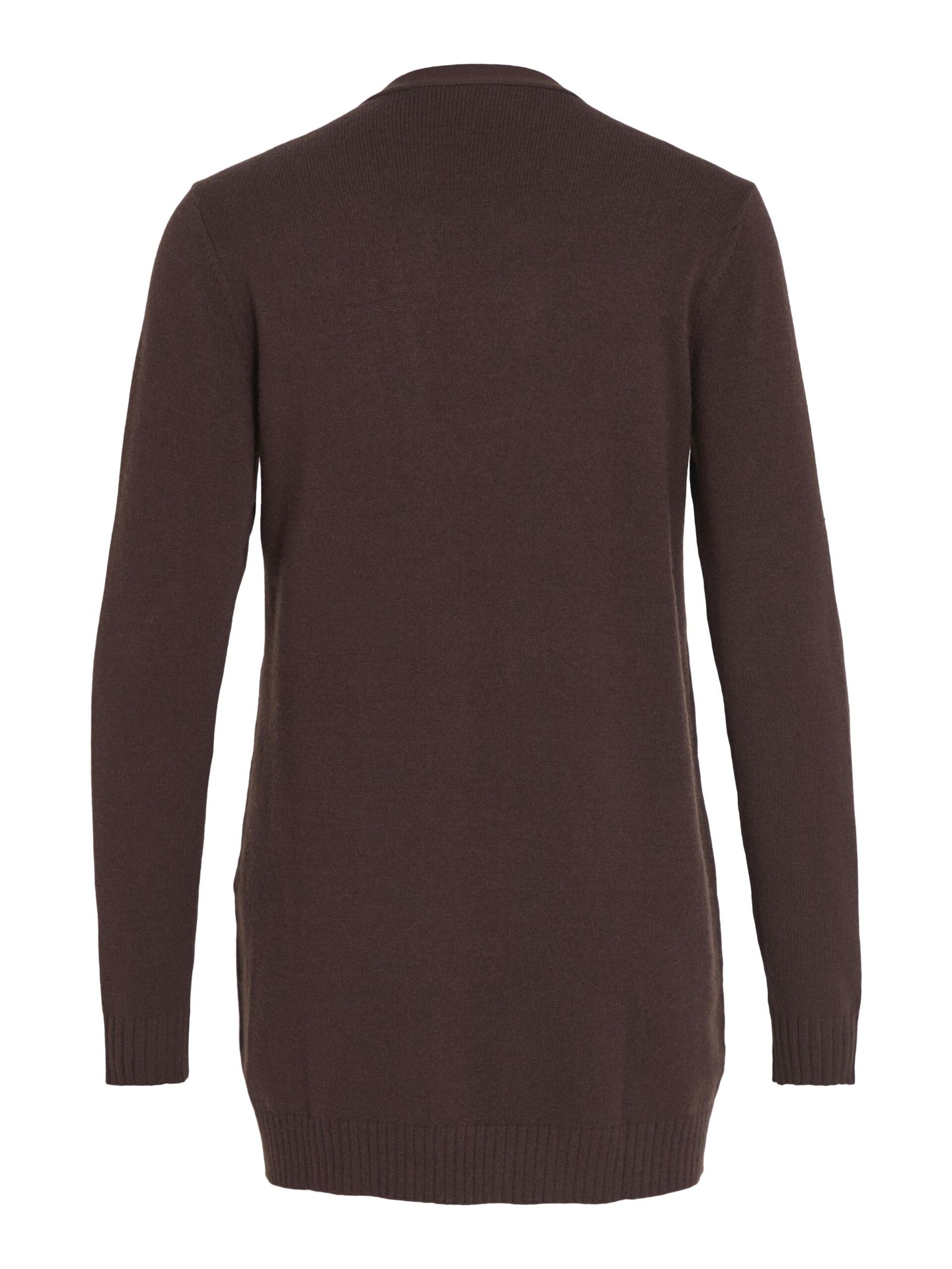 Carousel image - VIRIL BASIC KNITTED CARDIGAN, Coffee Bean | 7