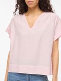 Product image thumbnail - VIPRISILLA V-NECK SHORT SLEEVED TOP, Cherry Blossom | 5